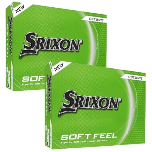 Image of Srixon Soft Feel Golf Balls, Soft Feel 14, (24 Pack), White