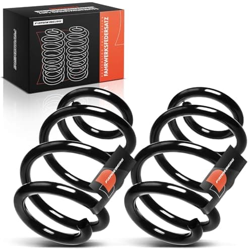 Image of Frankberg 2x Coil Spring Rear axle Compatible with A-Klasse W176 A180 A200 A220 Hatchback 2012-2018 Replace# 2463242304