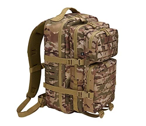 Image of Brandit US Cooper Large Backpack - 40 Litres - Many Colours, Tactical Camo, Einheitsgröße