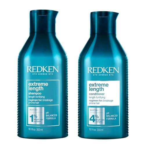 Image of Redken Extreme Length Shampoo 300ml & Conditioner 300ml Duo