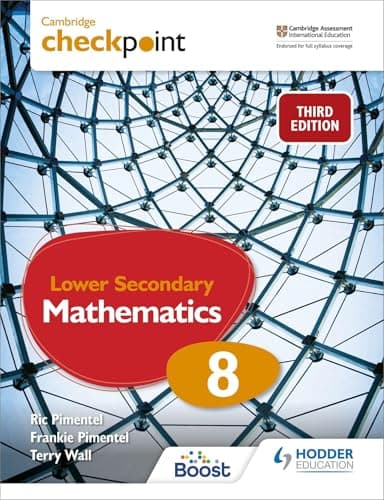 Image of Cambridge Checkpoint Lower Secondary Mathematics Student's Book 8: Third Edition