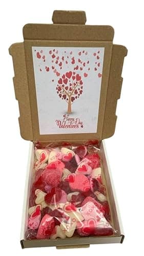 Image of Personalised Valentine's Day themed letter box sweets 250g