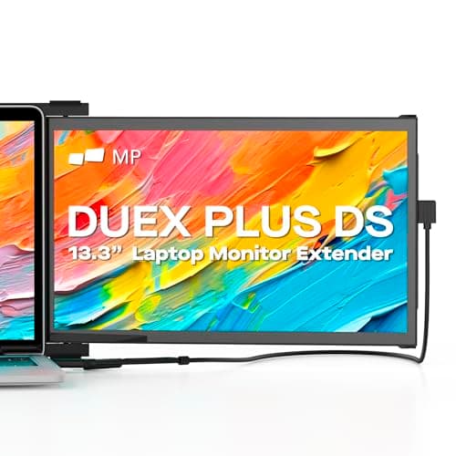 Image of Portable Monitor for Laptops, New Mobile Pixels Duex Plus DS 13.3" FHD 1080P Laptop Screen Extender, USB C/HDMI Plug and Play Laptop Extended Monitor, Compatible with Windows/macOS/Android/Switch