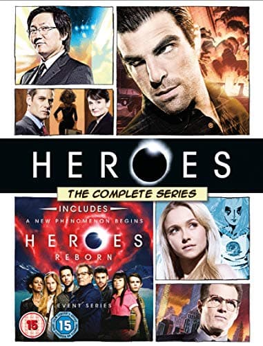 Image of Heroes: The Complete Series (inc. Heroes Reborn) [DVD]