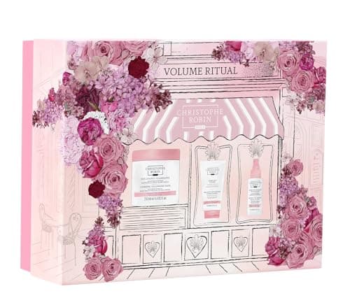 Image of Christophe Robin Dreamy Volume Ritual – Volumizing Hair Care Set, Adds Body & Lift, Strengthens Hair, Boosts Fullness & Shine
