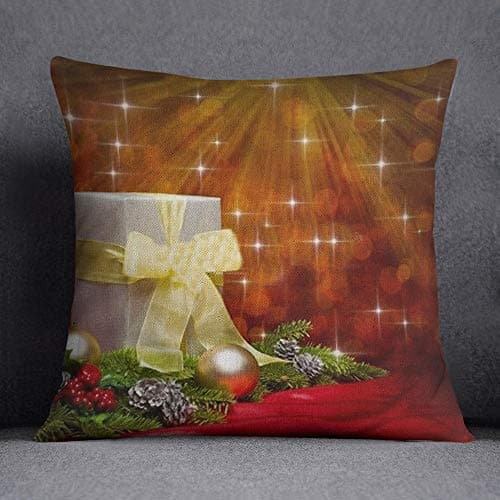 Image of Bonamaison Decorative Cushion Cover, Cotton Polyester, Multicolor, 45X45