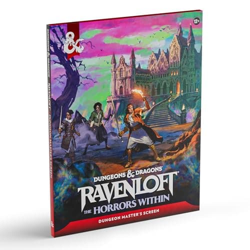 Image of Dungeons & Dragons Ravenloft: The Horrors Within - Dungeon Master's Screen (DM Screen) | D&D Accessories