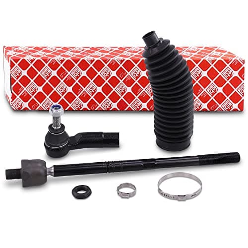 Image of febi bilstein 45760 Tie Rod with steering boot set, pack of one