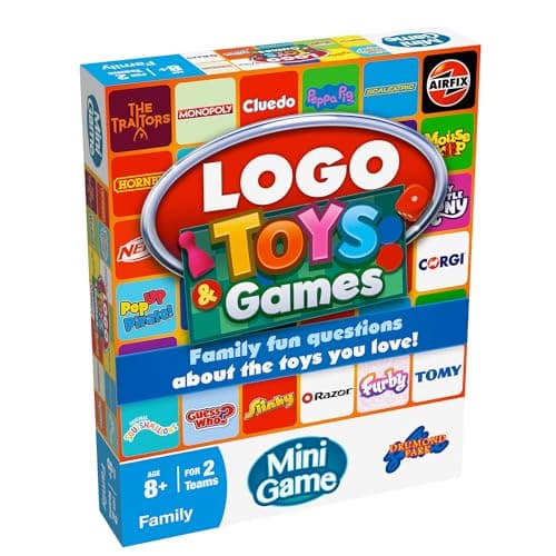 Image of Drumond Park LOGO Toys & Games Mini Board Game | Fun for Groups – Adults & Families | Travel-Sized Trivia Game | Ideal for Parties, Game Nights & Holiday Fun