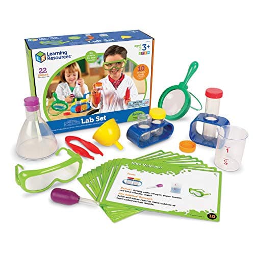 Image of Learning Resources Primary Science Lab Activity Set - Science Kits for Kids Ages 3+ STEM Toys for Toddlers, Science Classroom Decor,Science Experiments