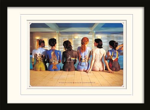 Image of Pink Floyd Back Catalogue A3 Framed and Mounted Print