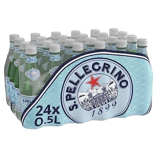 Image of 24 x 500 ml Sparkling Natural Mineral Water Fizzy Carbonated Drink