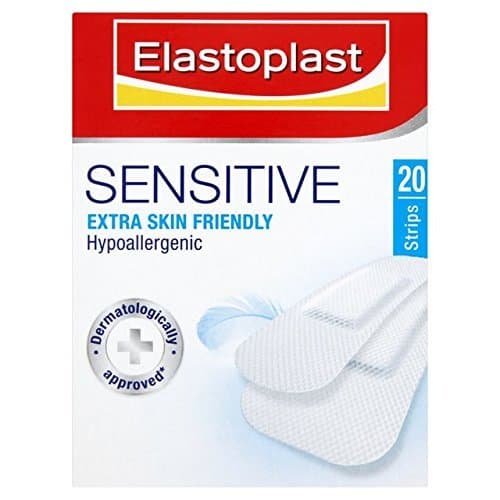 Image of Elastoplast Sensitive Fabric Plaster, 20 Strips (Pack of 1)