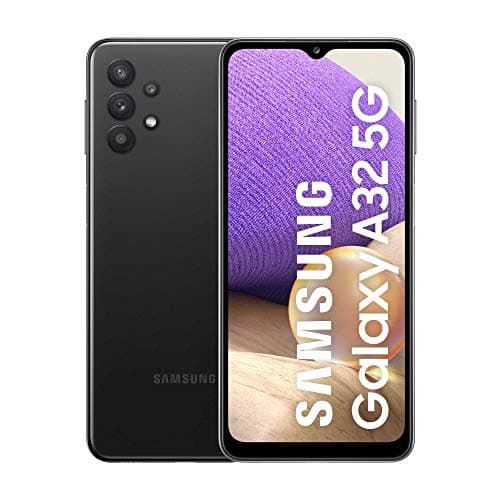 Image of 2021 Samsung Galaxy A32 5G Dual SIM 64GB - Awesome Black (Renewed)