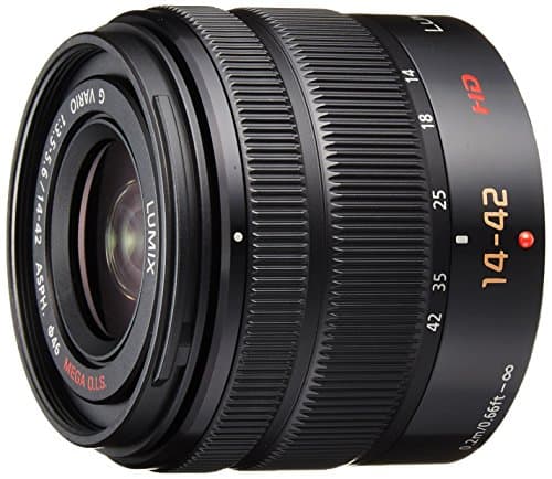 Image of Panasonic 14-42 mm/F 3.5-5.6 II G Vario ASPH OIS H-FS1442A 14 mm-42 mm Lens (Micro Four Thirds Connection, True)