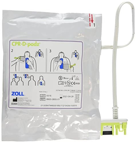 Image of Zoll 8900-0800-01 Adult Defibrillator Pad for Defibrillator