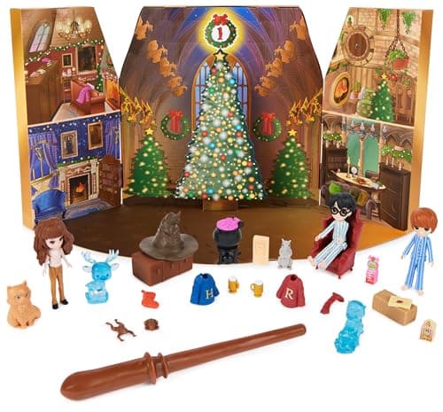 Image of Wizarding World Harry Potter, Magical Minis Advent Calendar with 24 Gifts, Surprise Toys Festive Countdown Calendar, Kids’ Toys for Ages 6 and up