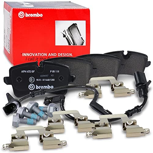 Image of Brembo P85118 Rear Disc Brake Pad - Set of 4