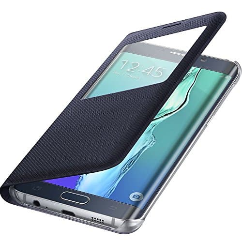 Image of Samsung "S-View Cover Wallet for Galaxy S6 Edge Plus SM-G928F - Blue/Black