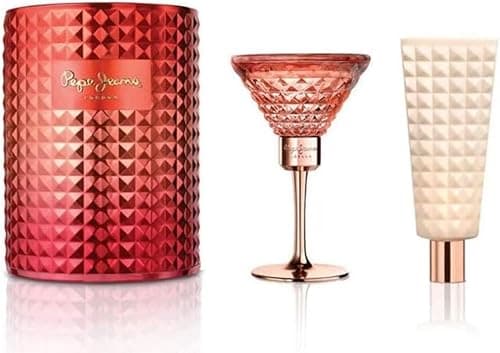 Image of P EPE J EANS gift set ideal for her Pepe Jeans Her Eau De Parfum 80ml Gift Set + 80ml lotion