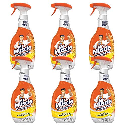 Image of Mr Muscle Advanced Power Kitchen Cleaner 750ml (6 Bottles)