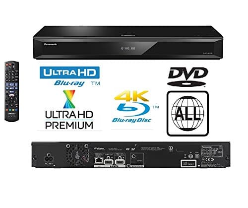 Image of Panasonic 4K Ultra HD Blu-Ray Player With Multiregion DVD playback Model DMP-UB700 / (DMPUB700 - Black