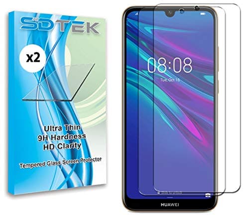 Image of SDTEK *2 Pack Screen Protector for Huawei Y6s / Y6 (2019) Tempered Glass Premium Screen Guard