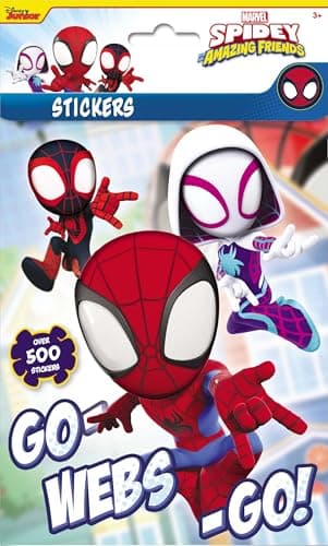 Image of Design Group Creative Kids Craft Set Spidey and Friends 500 Stickers