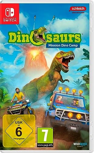 Image of Wild River Games schleich® DINOSAURS: Mission Dino Camp
