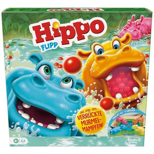 Image of Hasbro Gaming Hungry Hungry Hippos Board Game