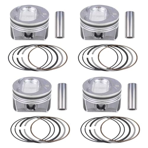 Image of HouYeen Pistons Kit for Au-di A1 8X Se-at Ibiza mk4 Sko-da Fabia mk2 V-W CC B7 Golf mk5 mk6 Je-tta mk3 mk4 Pa-ssat B7 Polo mk5 Sha-ran Ti-guan 5N Tou-ran 1.4 TSI Petrol 2005-2018