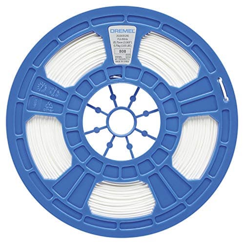 Image of Dremel PL01JA 3D PLA for Digilab 3D Printer (750gr spool, 1.75 mm Diameter, RFID) Valuepack White