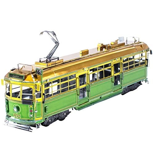 Image of Metal Earth Fascinations Melbourne W-Class Tram 3D Metal Model Kit