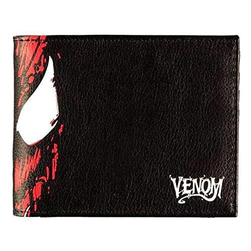 Image of Marvel Venom Two-Toned Coloured Graphic Bi-Fold Wallet, Male, Black (Mw555648spn)
