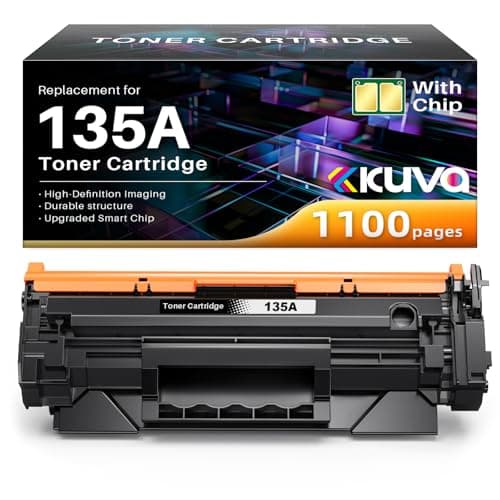 Image of Kuva 135A W1350A Toner Cartridge with Chip Compatible for HP W1350A 135A W1350X 135X, for HP LaserJet M209dwe M209dw M234dwe M234dw M234sdne M234sdn M234sdwe M234sdw, 1100 Pages Yield (1-Black)