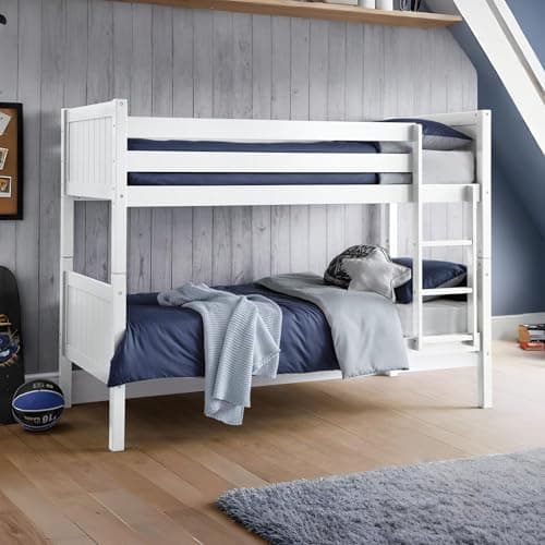 Image of Julian Bowen Bella Bunk Bed - White Beds