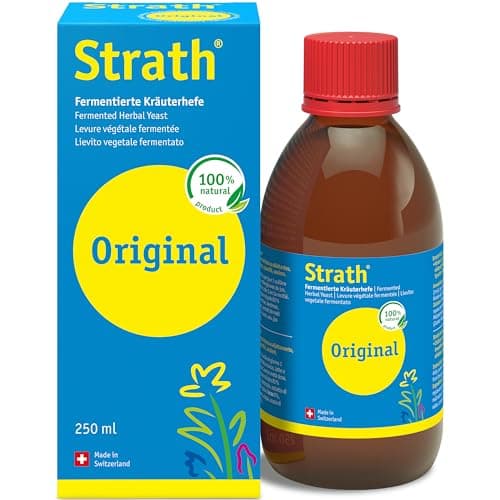 Image of Strath Original Liquid Herbal Health Tonic - 61 Vital Nutrients, Vitamins, Minerals & Amino Acids, Swiss Made Natural Supplement Yeast, Daily Nutritional & Digestion Support Multivitamins for Adults