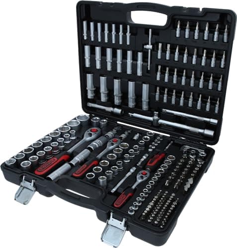 Image of KS Tools 917.0795 1/4" + 3/8" + 1/2" Socket set, 195 pcs