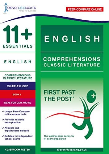 Image of 11+ Essentials English Comprehensions: Classic Literature Book 1: First Past the Post