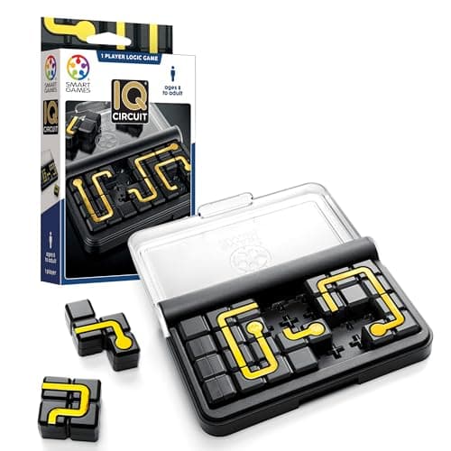 Image of SmartGames - IQ Circuit, Puzzle Game with 120 Challenges, 8+ Years
