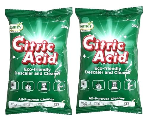 Image of 2 x Citric Acid Natural Appliance Descaler All-purpose Cleaner Limescale Remover - 250g