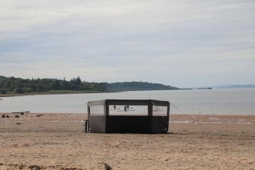 Image of Vango Sentinel Airbeam Windbreak - 3 Panel (Elements Pro Shield)