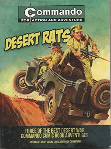 Image of Commando: Desert Rats: Three of the Best Desert-war Commando Comic Book Adventures