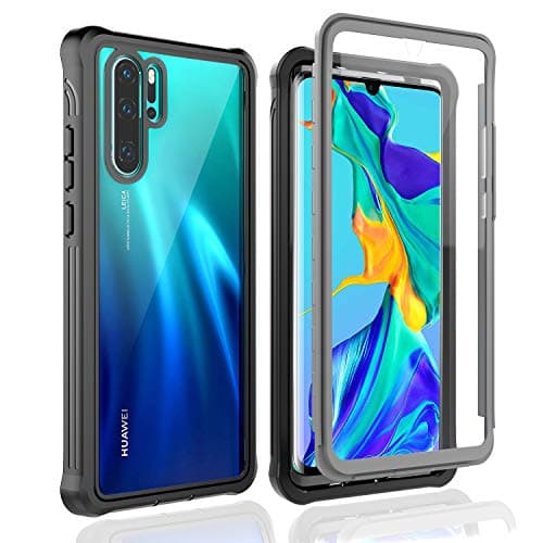 Image of OWKEY Huawei P30 Pro Case - Full Body Protection, Rugged Case with Built-in Screen Protector for P30 Pro 2019 & New Edition 2020