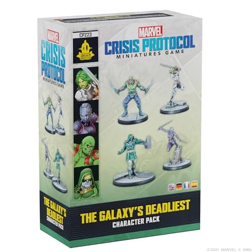 Image of Atomic Mass Games | Marvel Crisis Protocol - The Galaxy's Deadliest Affiliation Pack | Miniatures Game | Ages 14+ | 2 Players | 90+ Minutes Playing Time