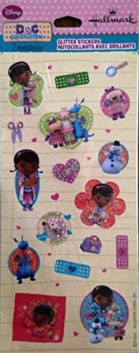 Image of Disney Doc McStuffins Glitter Stickers