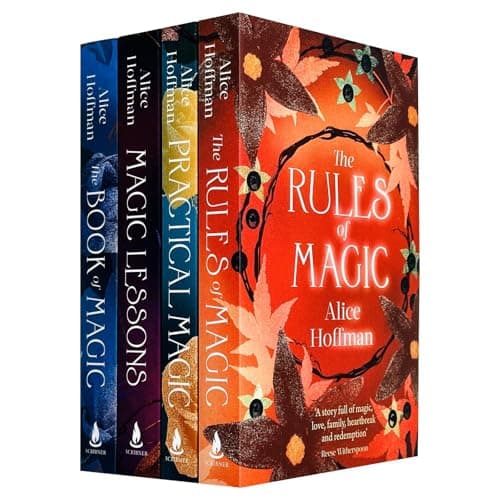 Image of The Practical Magic Series 4 Books Collection Set By Alice Hoffman (Practical Magic, The Rules of Magic, Magic Lessons & The Book of Magic)