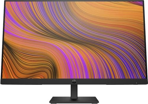 Image of HP P24h G5 23.8" FHD IPS LED Monitor Built-in Speakers Aspect Ratio 16:9 Response Time 5ms DisplayPort HDMI VGA 3 Year Warranty - 64W34AA#ABU