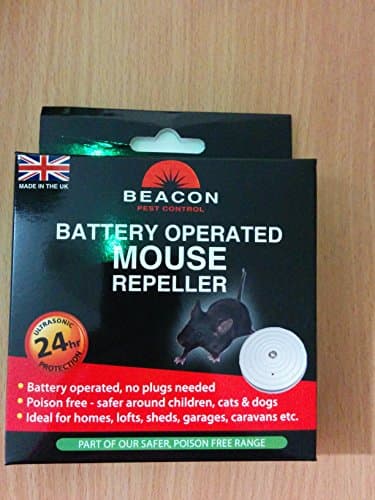 Image of Battery Operated Mouse & Rat Repeller (Rentokil Beacon) - Made In UK