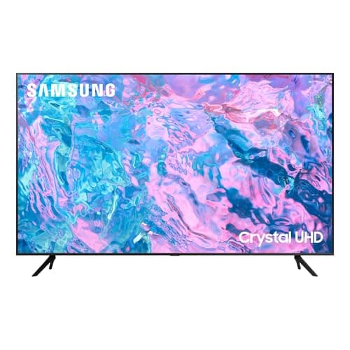 Image of Samsung 75 Inch CU7100 UHD HDR Smart TV (2023) - 4K Crystal Processor, Adaptive Sound Audio, PurColour, Built In Gaming TV Hub, Smart TV Streaming & Video Call Apps And Image Contrast Enhancer
